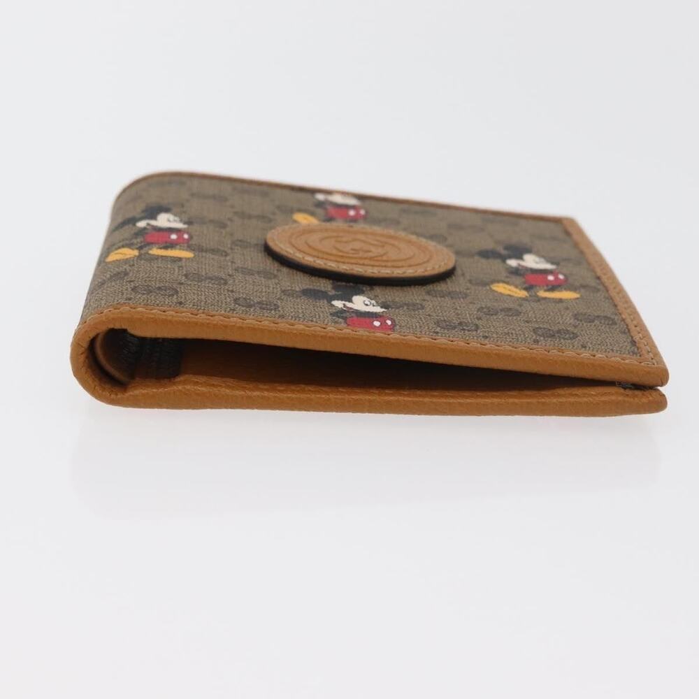 Gucci Micro GG Supreme Gucci x Disney Wallet Beige - Picture 9 of 15